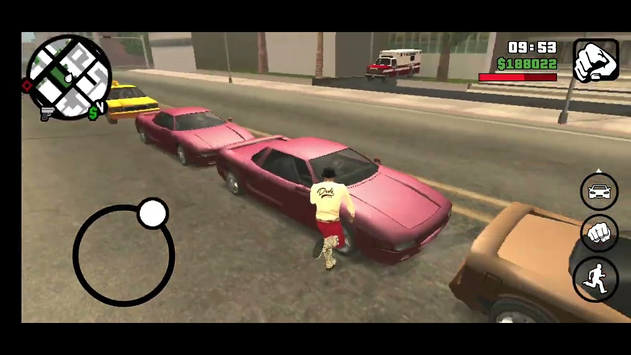 gta sa peds fight