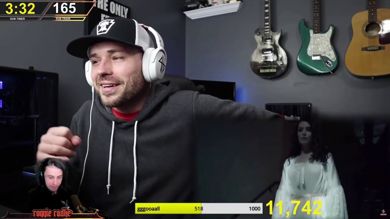 Ronnie Radke Reacts to Hoopsick Reacting to FALLING IN REVERSE - I'm Not A Vampire (Revamped)