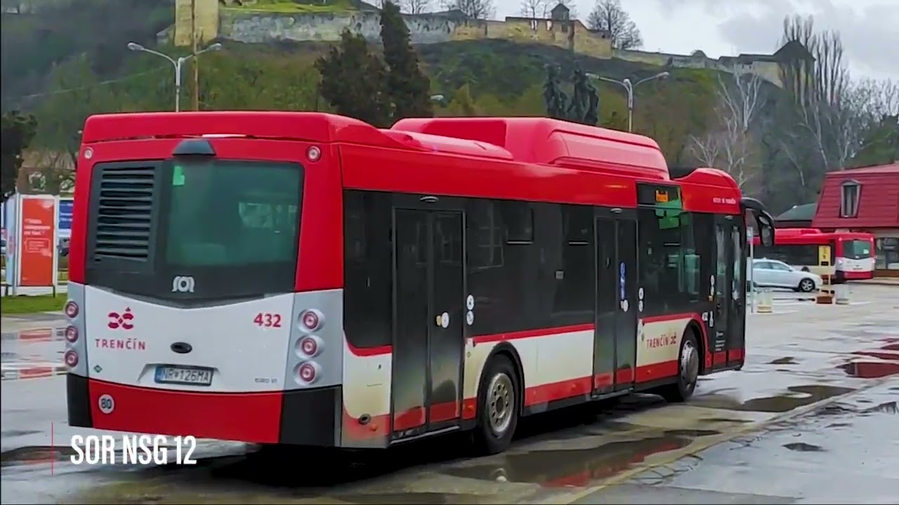 Trencin MHD Transdev buses