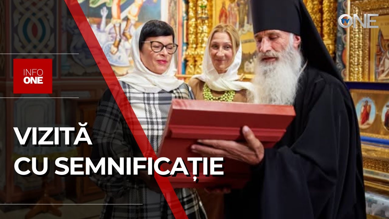 INFO ONE - VIZITĂ LA MĂNĂSTIREA „MARTA ȘI MARIA” DIN RAIONUL CĂUȘENI