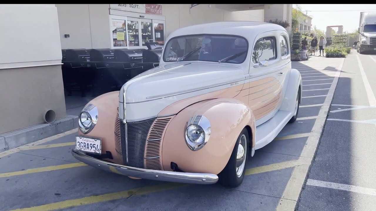 Ford 1940 2 door sedan.