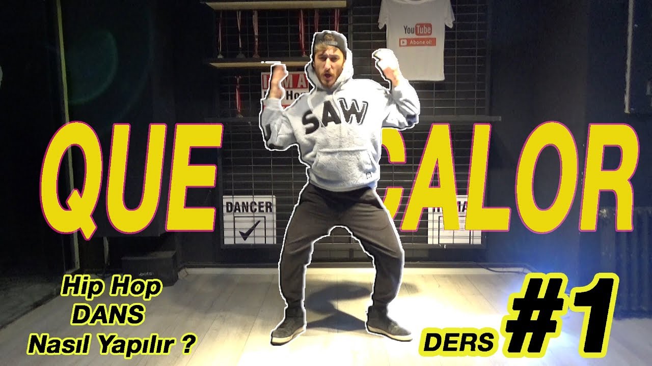 MAJOR LAZER - QUE CALOR - HİPHOP DANS DERSİ - YENİ BAŞLAYANLAR İÇİN DANS