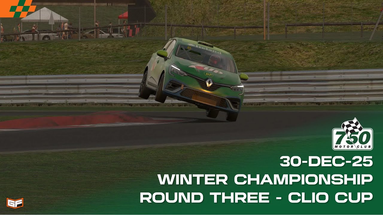 750MC Winter Sim Championship | 2025/26 Round Three - Snetterton 300 - Clio Sport Championship