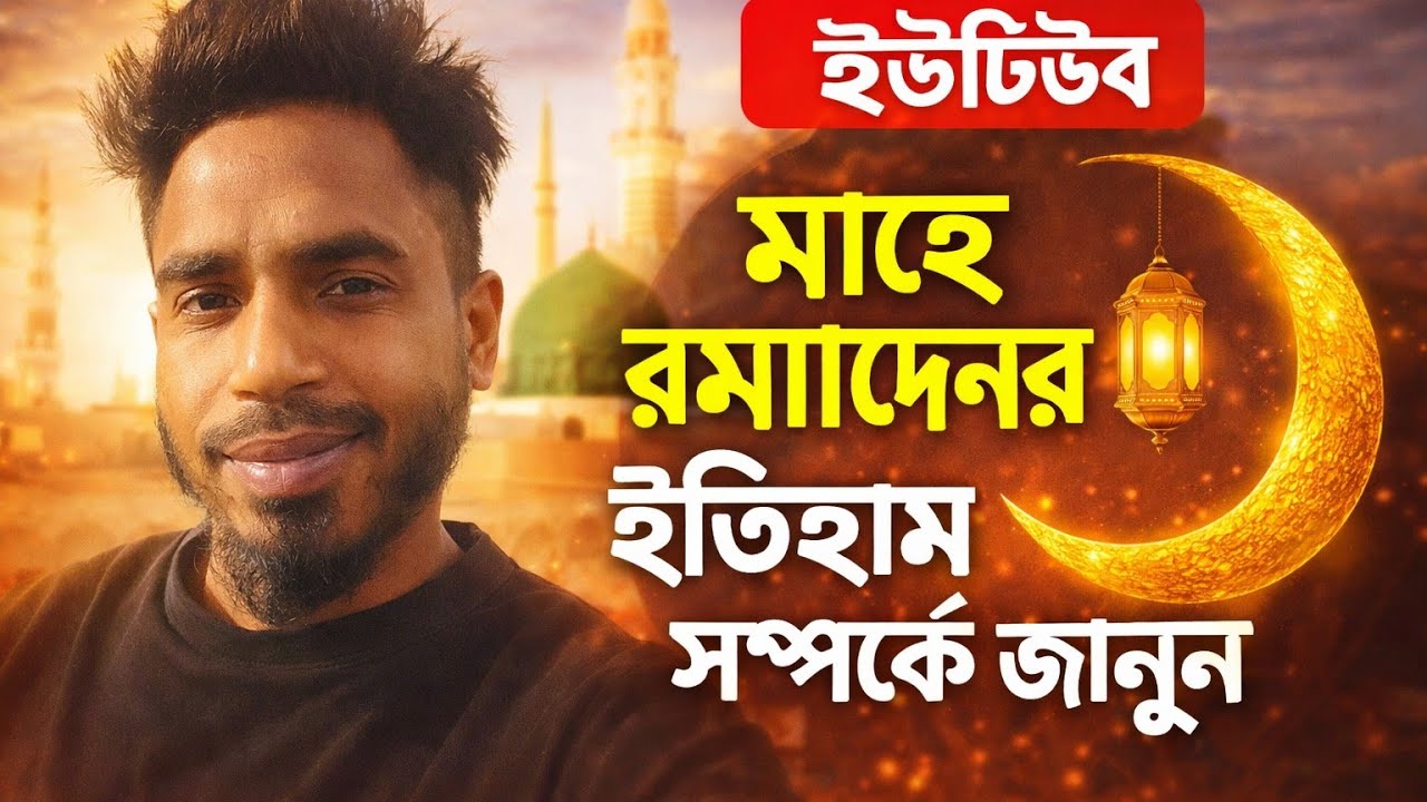 Ramadan Mubarak রমজান মাসের ইতিহাস সম্পর্কে জানুন ভিডিওটি ভালো লাগলে Like 👍 Comment 