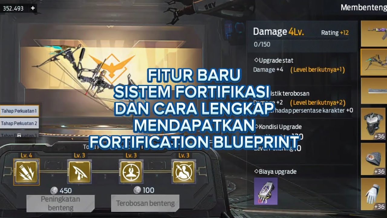 SISTEM FORTIFIKASI & CARA MENDAPATKAN FORTIFICATION BLUEPRINT UNDAWN