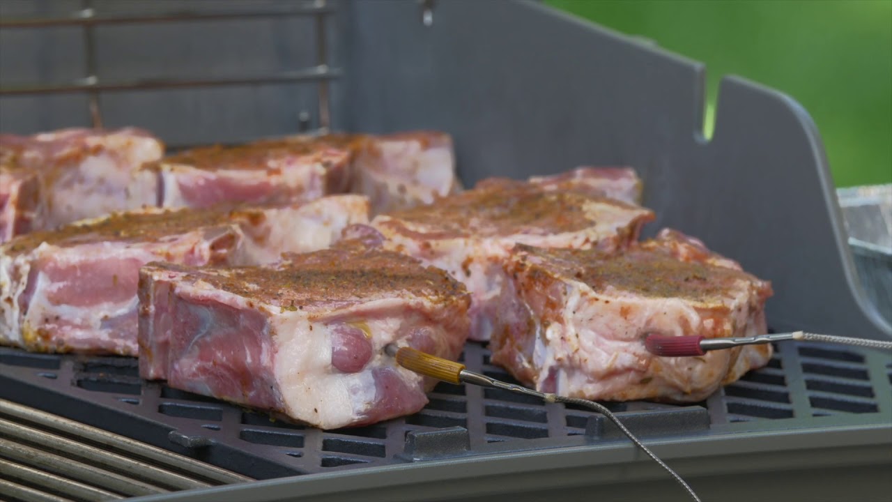 How To: Cook Bone-in Pork Chops On The Weber Genesis II S310