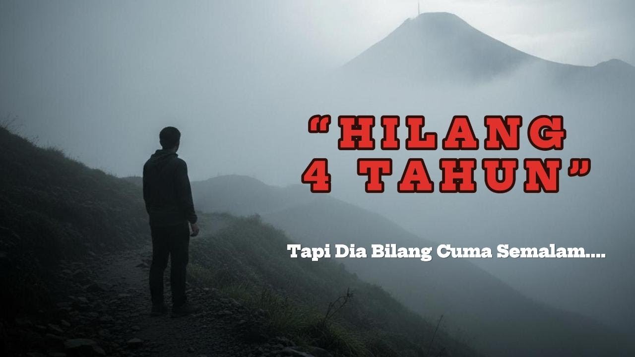 Hilang 4 Tahun di Gunung Sumbing… Saat Kembali, Dia Bilang Hanya Semalam