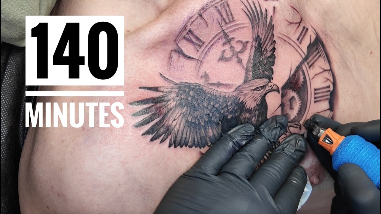 EAGLE Chest TATTOO