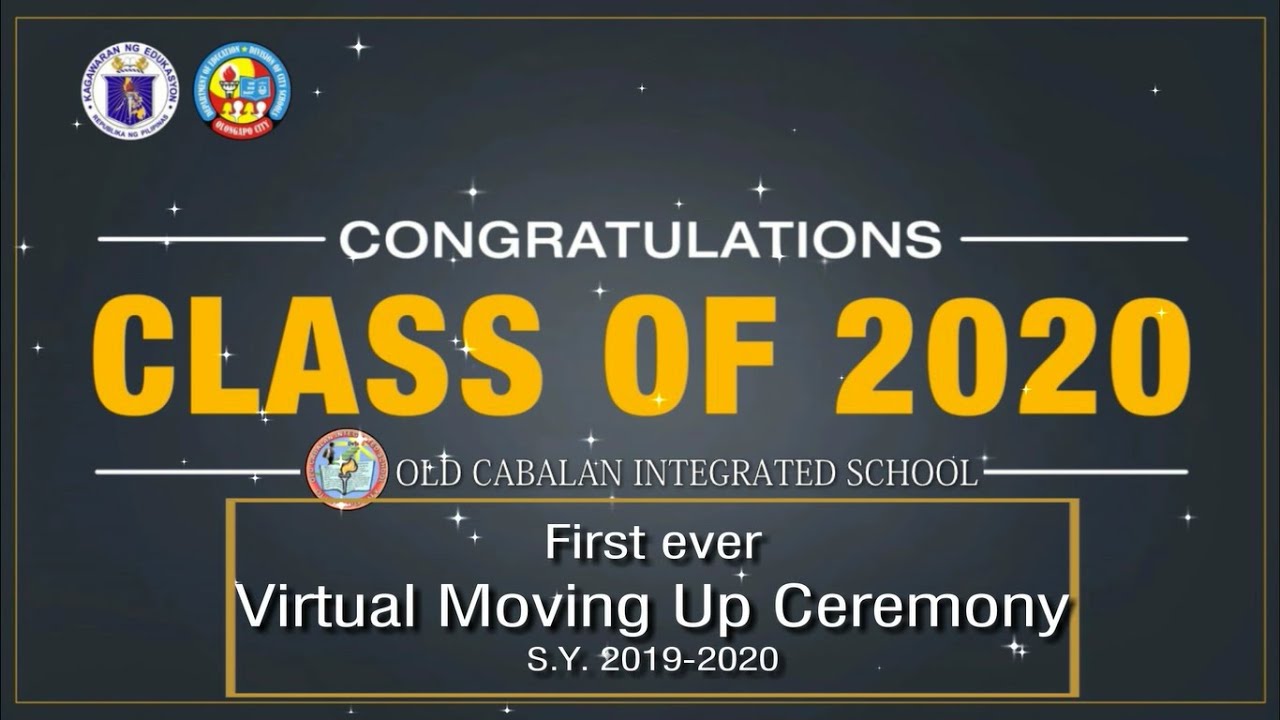 First Ever Virtual Moving Up OCABIS-HS - Awarding of Certificates