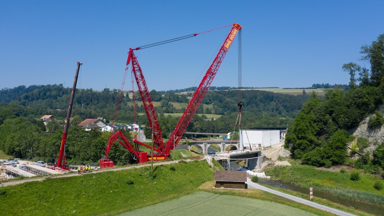 SWISS-FLY BORIS BRON - Travaux d'entretien de la ligne CFF Palézieux- Moudon.