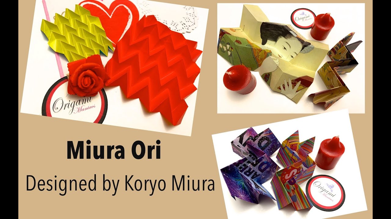 Origami Maniacs 476: Miura Ori (2 Different folds)