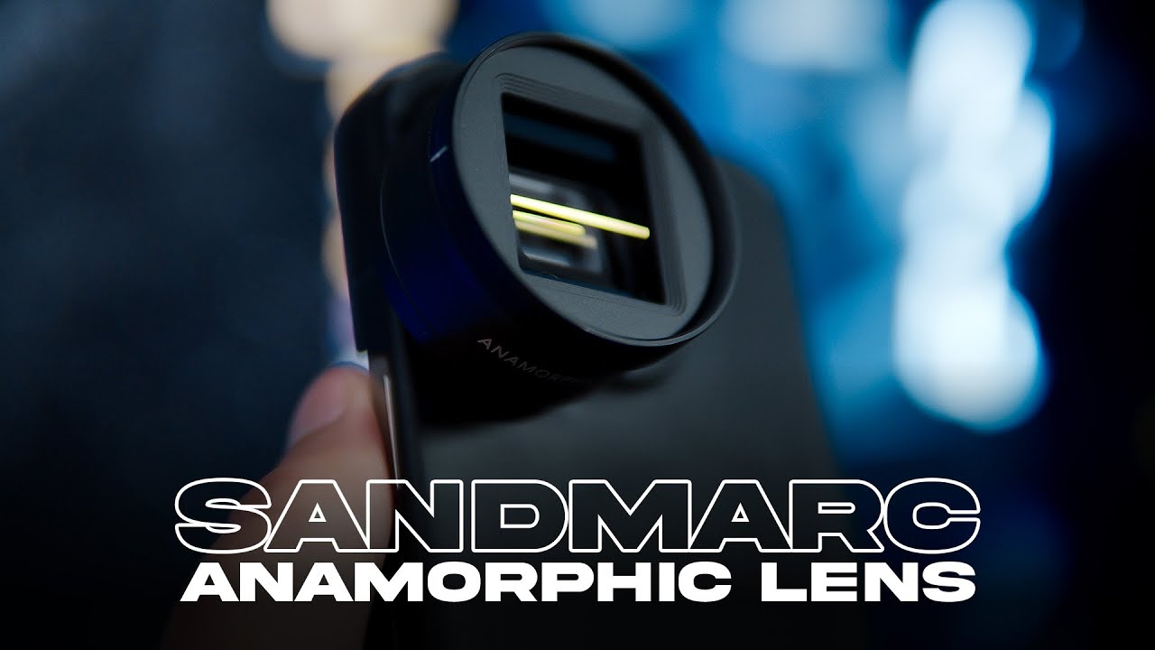 This Phone Lens is a GAME CHANGER | Sandmarc Anamorphic Lens