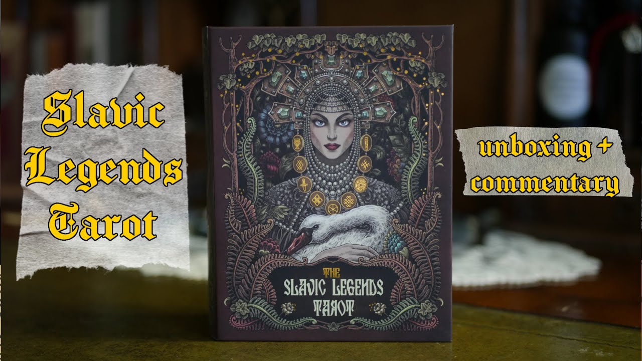 Slavic Legends Tarot &bull; Unboxing & Walkthrough with Commentary