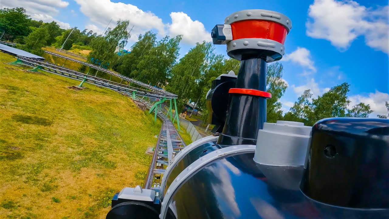 Gruvbanan 4K 60fps front-seat on-ride POV Skara Sommerland (2023)