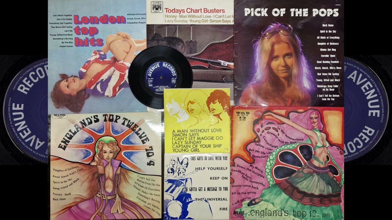 David Byron - Another Early Sessions Selection - Avenue Records - 1968-1970
