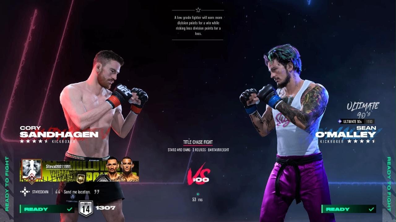EA SPORTS UFC 5_Sandhagen vs O'Malley