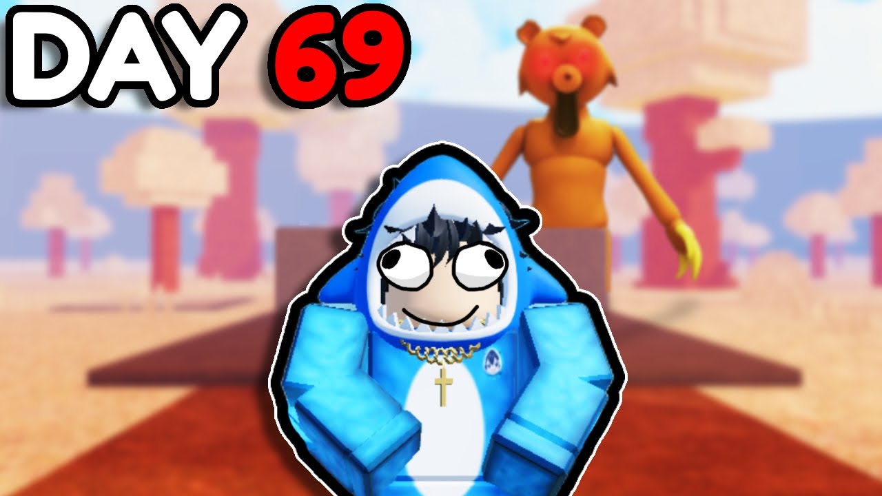 I Survived 99 NIGHTS in a Roblox Bunker...