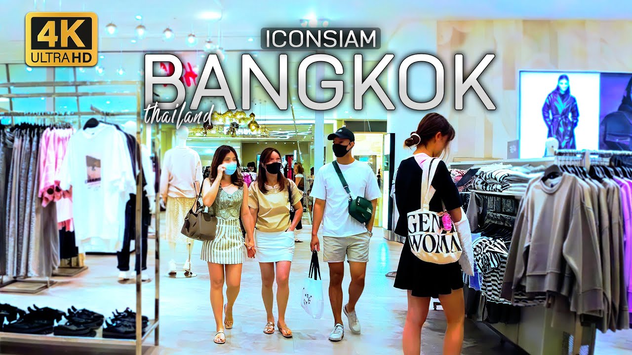 🇹🇭 4K HDR | ICONSIAM Bangkok Thailand | Luxury Mall Walk | Full Walking Tour