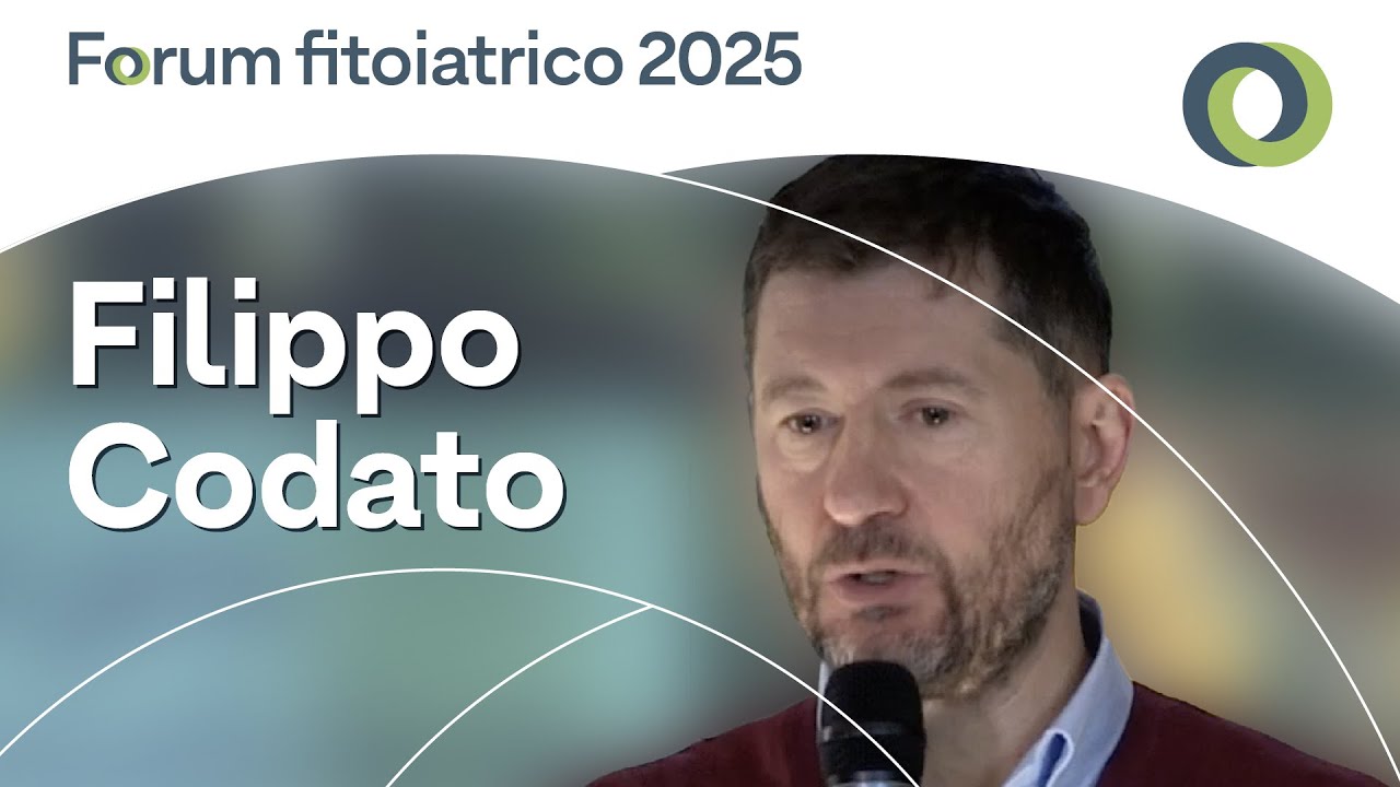 L'intervento di Filippo Codato al Forum Fitoiatrico 2025