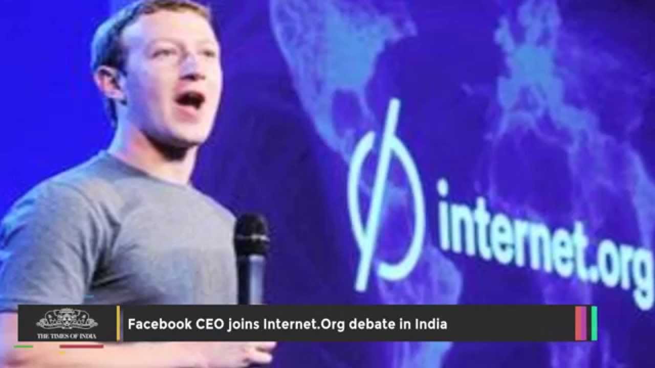 Facebook CEO Joins Internet.Org Debate in India