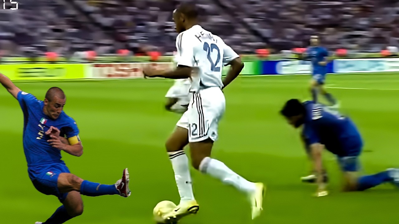 Thierry Henry vs Italy 2006 world cup final underrated performance