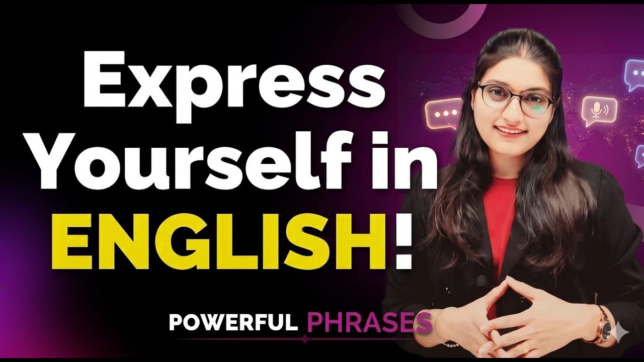 Learn These English Phrases to Express Yourself Easily | Daily Use English Phrases