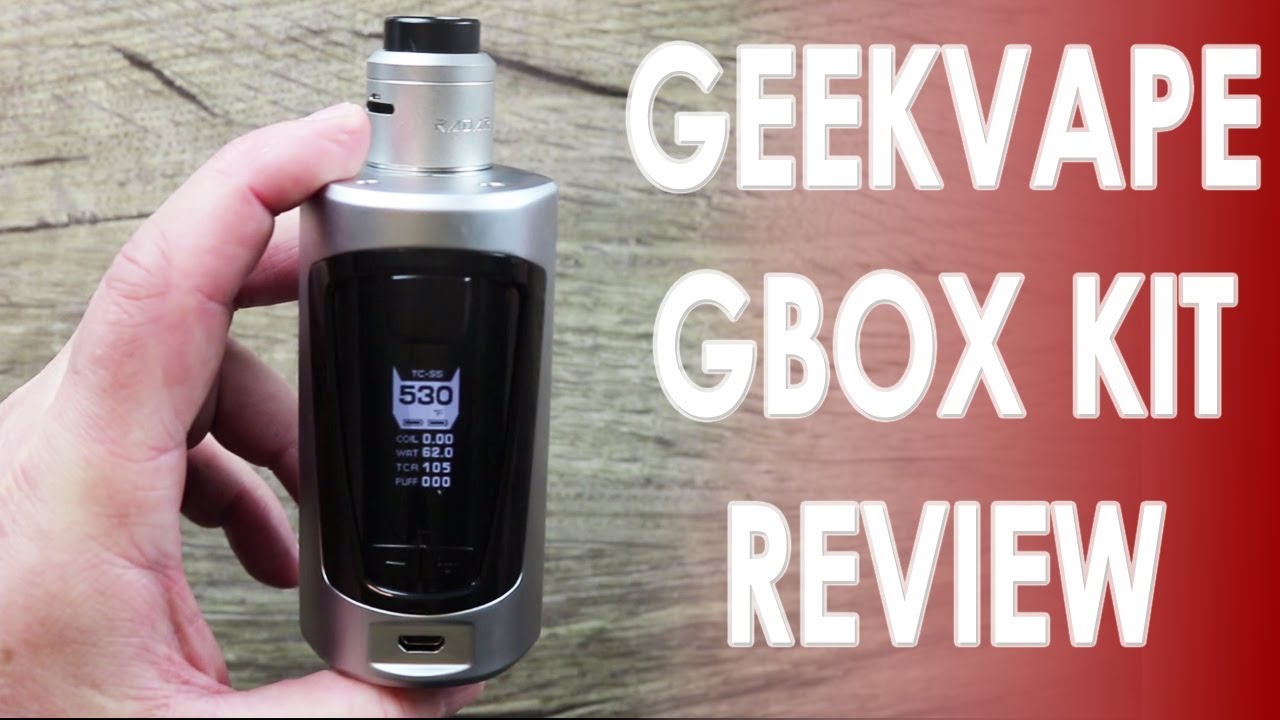 Geekvape Gbox Kit Review ✌️🚭