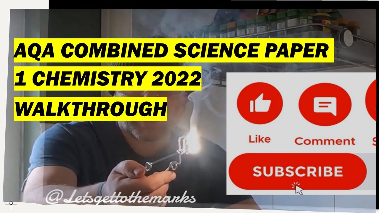 Combined science AQA chemistry 2022 paper 1 Higher