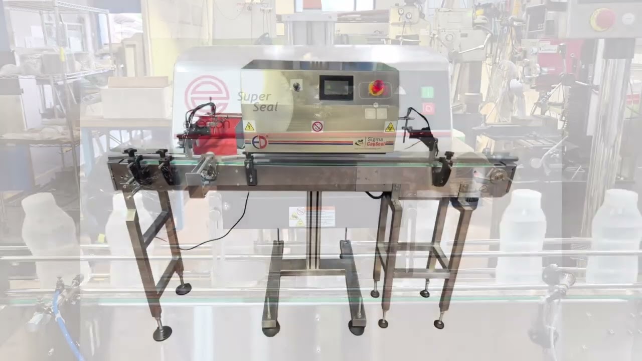 Cap Induction Sealing Machines for Glass and Plastic container by TADBIK