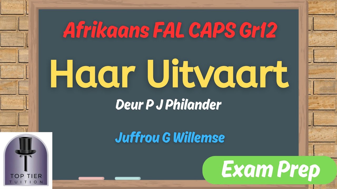 Gr 12 Afrikaans FAL CAPS: ‘Haar Uitvaart’ Poem Analysis