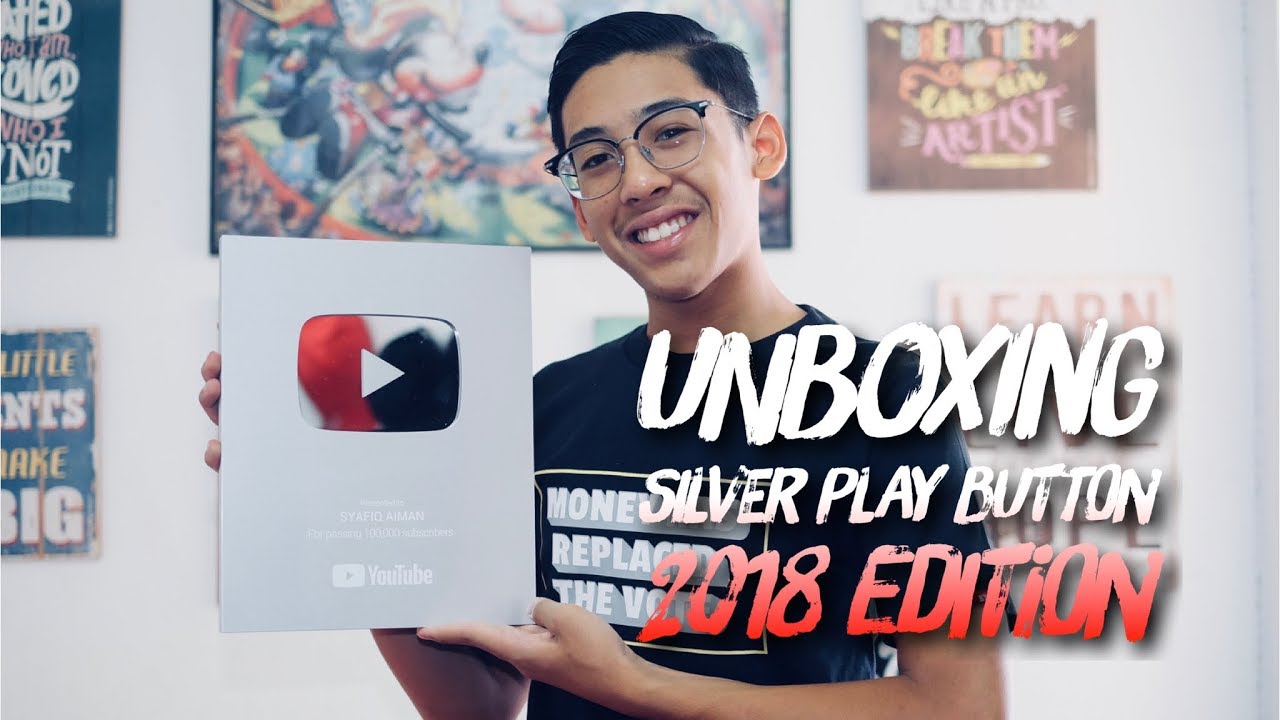 UNBOXING - SILVER PLAY BUTTON (2018 Edition)