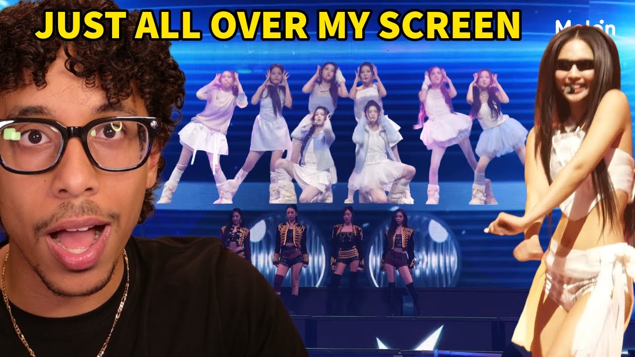 All Three of Them!! Jennie, Hearts2Hearts, & Aespa MMA 2025 Perfomences Reaction