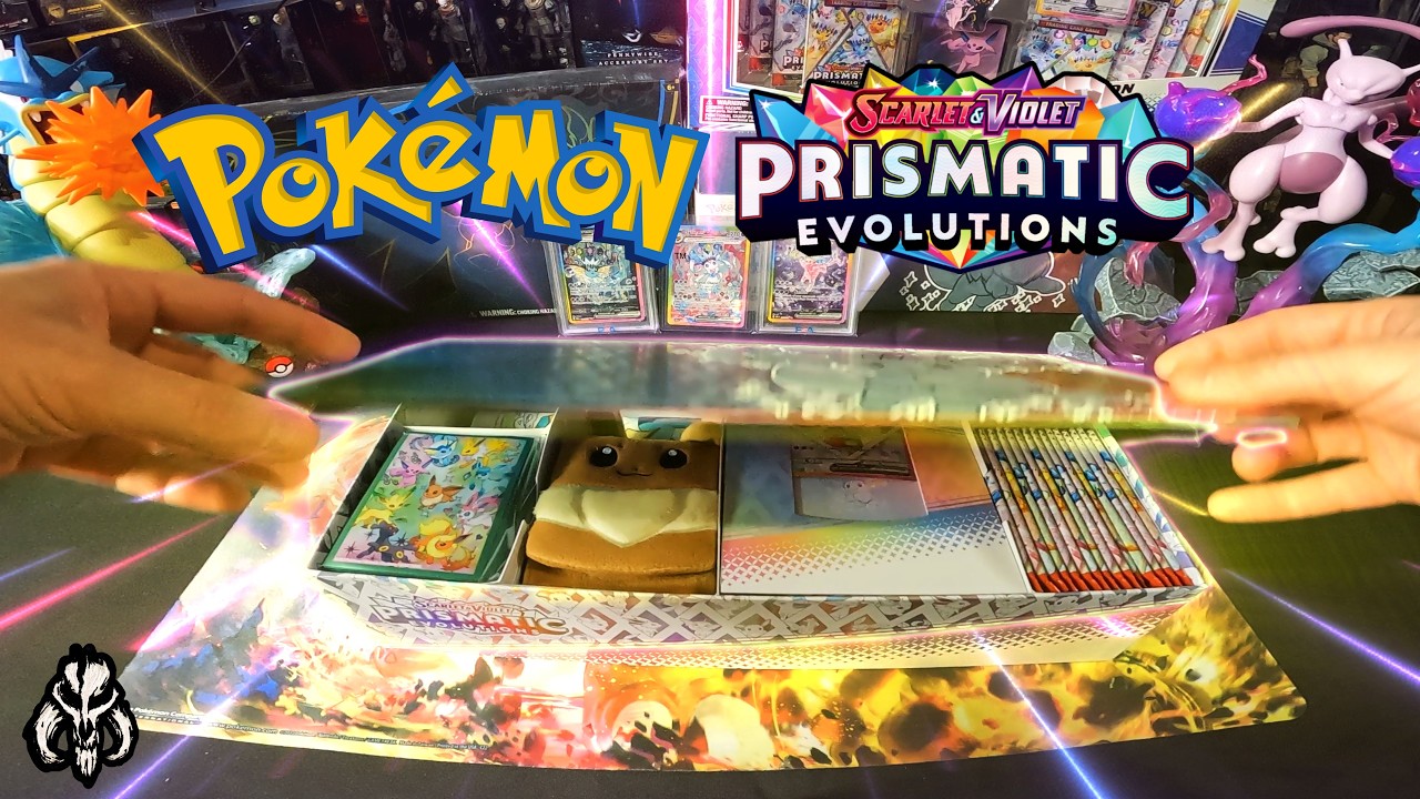 Суперпремиум коллекция Pokemon Scarlet & Violet Prismatic Evolutions | Распаковка