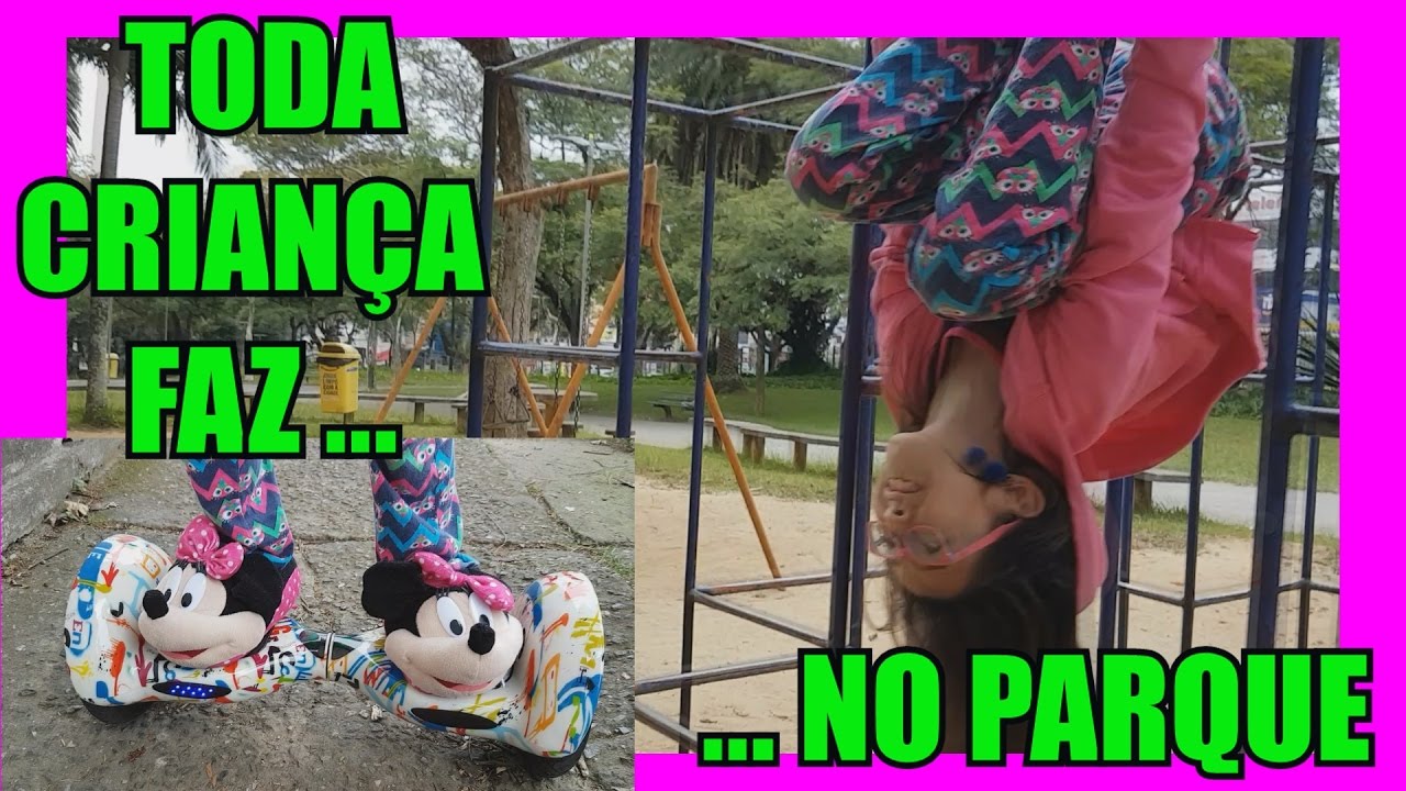FUI DE PIJAMA E HOVERBOARD BRINCAR NO PARQUE | Diário da Mafer
