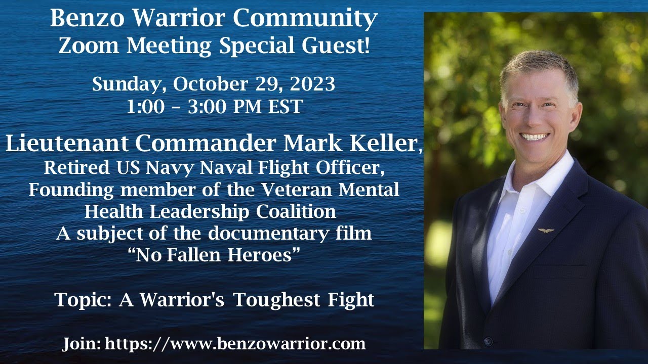 Benzo Warrior Community Hosts Lieutenant Commander Mark Keller