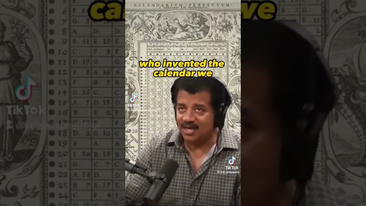 Neil deGrasse Tyson on the best calendar system #science #history #astrophysicist