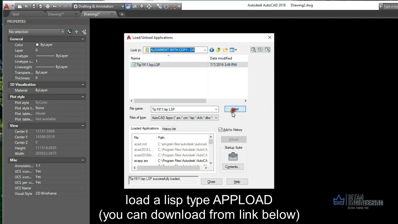 How to copy with alignment multiple in AutoCAD