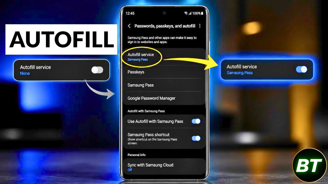 How to Enable or Disable Password AutoFill on Samsung (Full Guide)