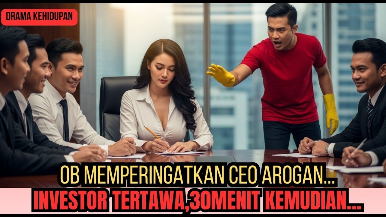 BU!! JANGAN TANDATANGANI SURAT ITU!SEMUA INVESTOR TERTAWA SAAT OB MEMPERINGATKAN,30 MENIT KEMUDIAN..