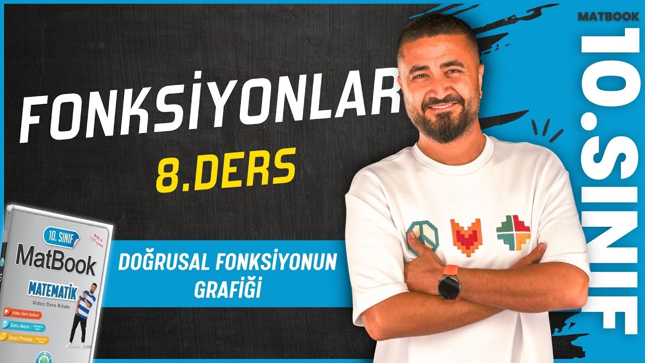 Doğrusal Fonksiyonların Grafikleri | Fonksiyonlar 8 | 10.SINIF MATEMATİK MatBook | 2025