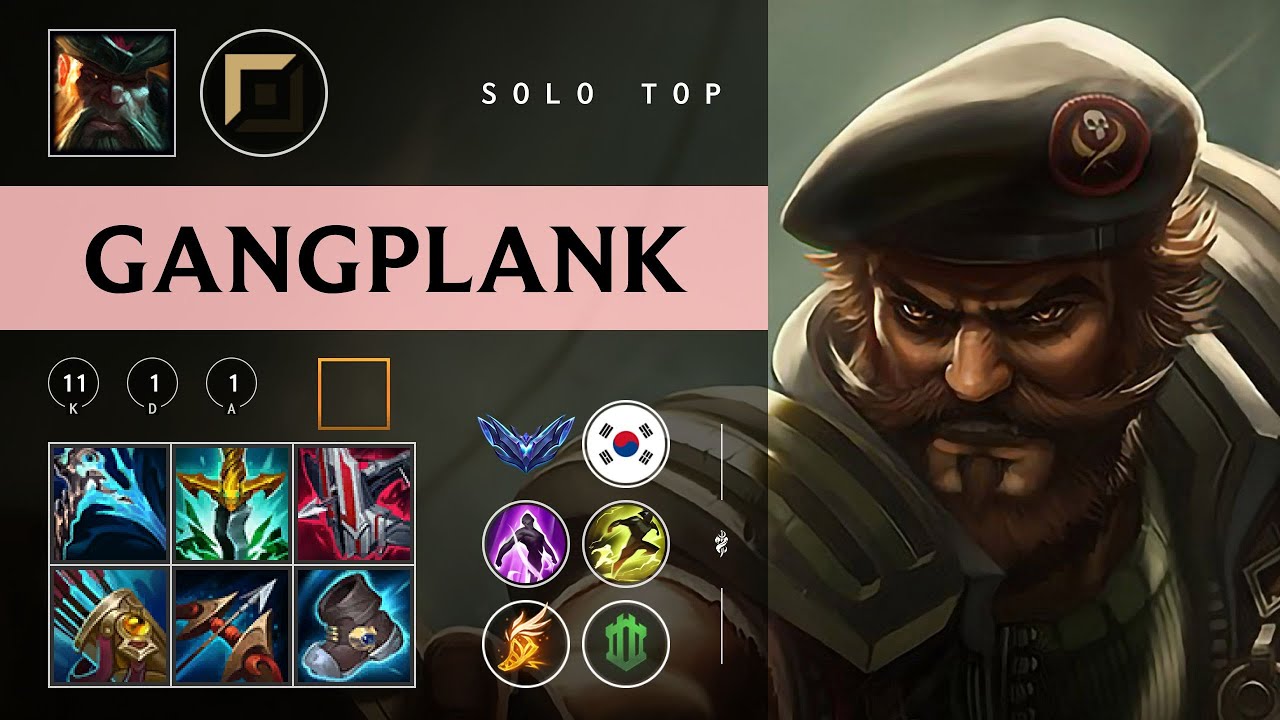 Gangplank Top vs Mordekaiser - KR Diamond Patch 26.02