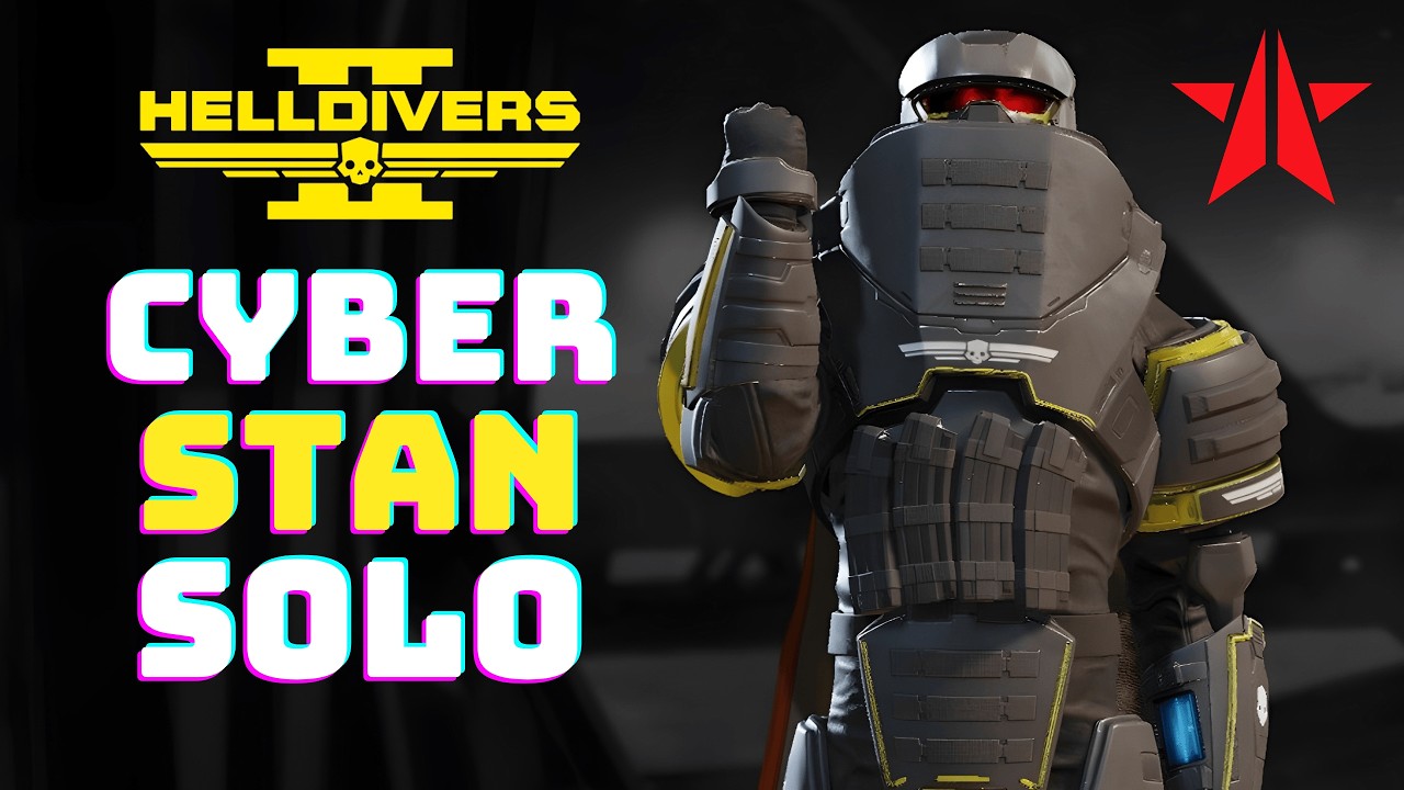Helldivers 2: Cyborg Slayer Build - Cyberstan Solo Max Difficulty Gameplay