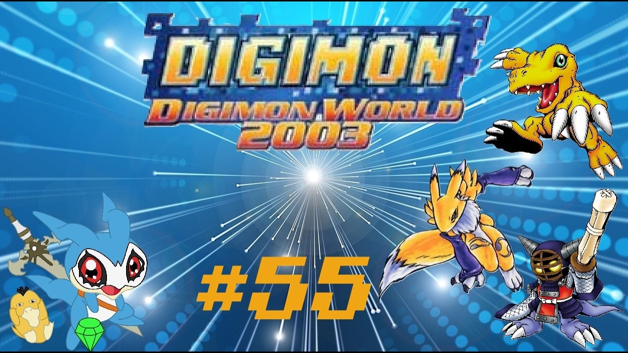 Digimon World 2003 part 55 - The card duel urge is strong in the North