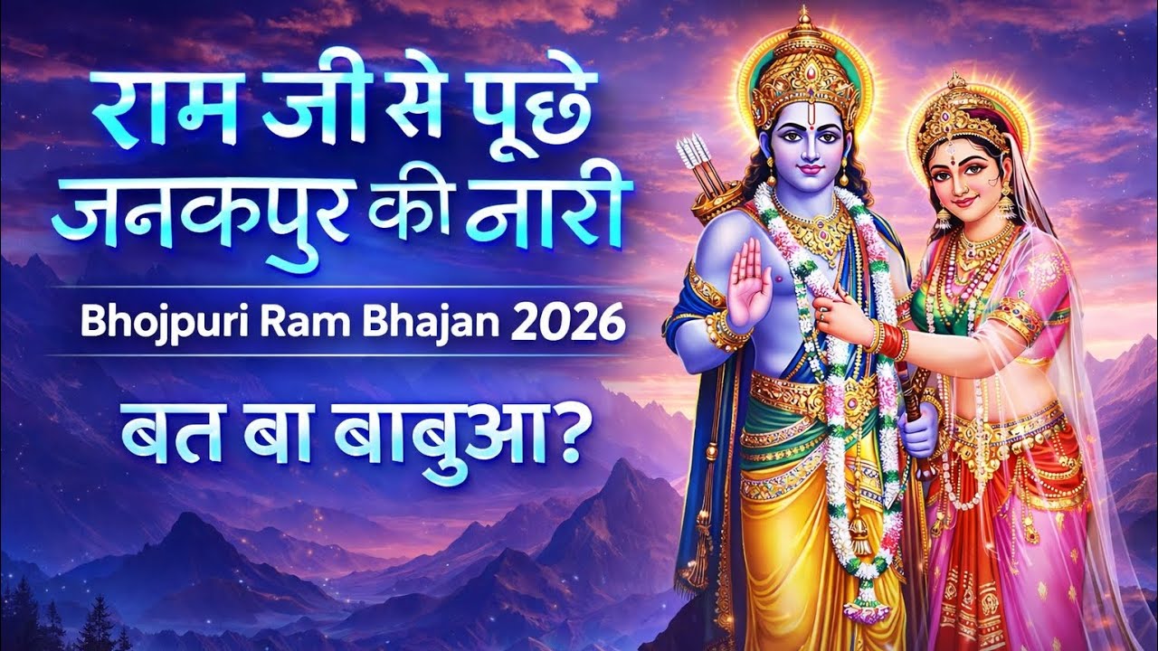 राम जी से पूछे जनकपुर की नारी | Bhojpuri Ram Bhajan | Sita Ram Bhajan 2026 | siya ram geet 