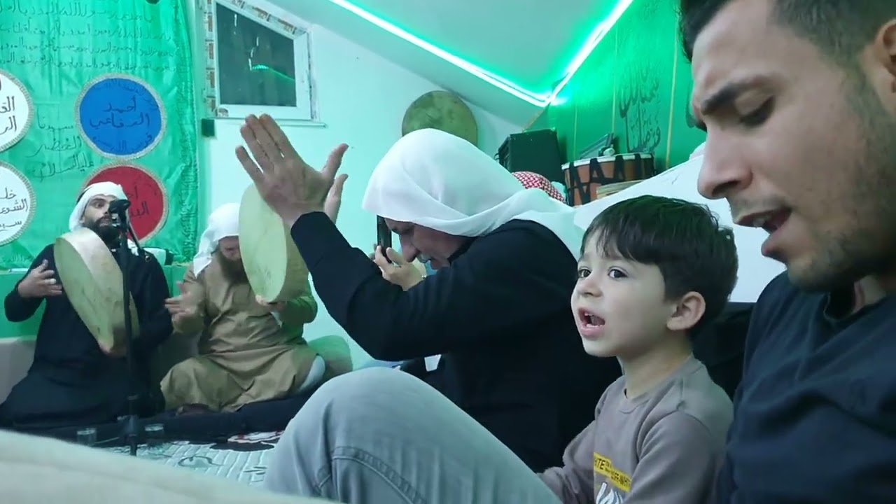 مجلس ذكرى احباب الشيخ خلف ابو حمود وأبوي شيخ حمود أبو عبدالحميد في تركيا اسطنبول عند شيخ محمد