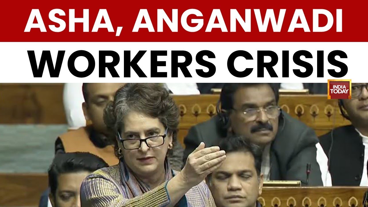 Rajya Sabha: Sonia Gandhi Raises Concerns Over Women Frontline Workers | ASHA & Anganwadi Pay