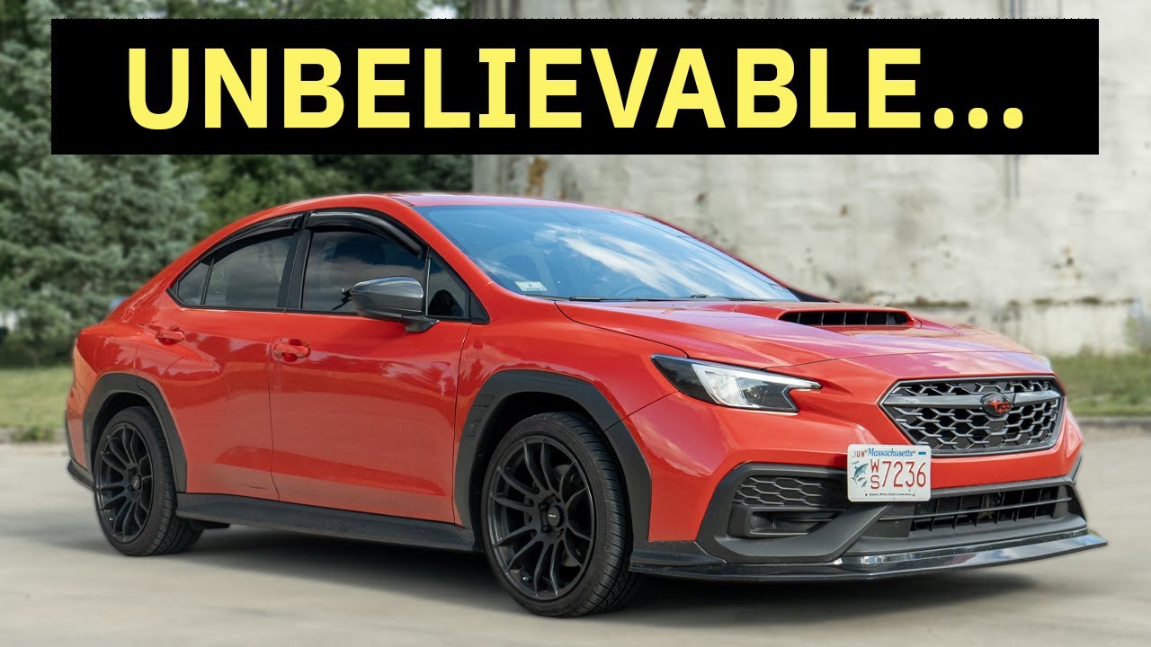 Мои первые впечатления от вождения тюнингованного Subaru WRX 2022 года [Первая поездка]