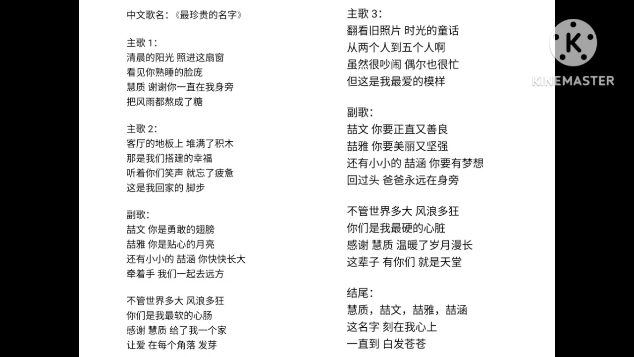 202603 最珍贵的名字1
