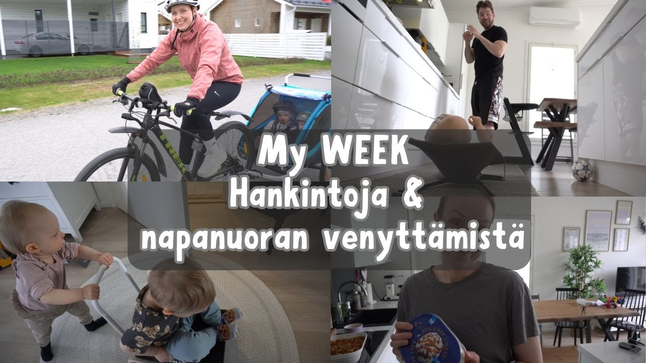 My WEEK - Hankintoja & napanuoran venyttämistä