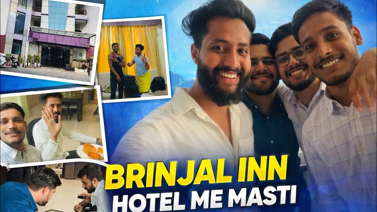Haridwar Brinjal Inn Hotel Me Masti 😍 | Friends Fun | Hotel Stay Vlog #unique416 